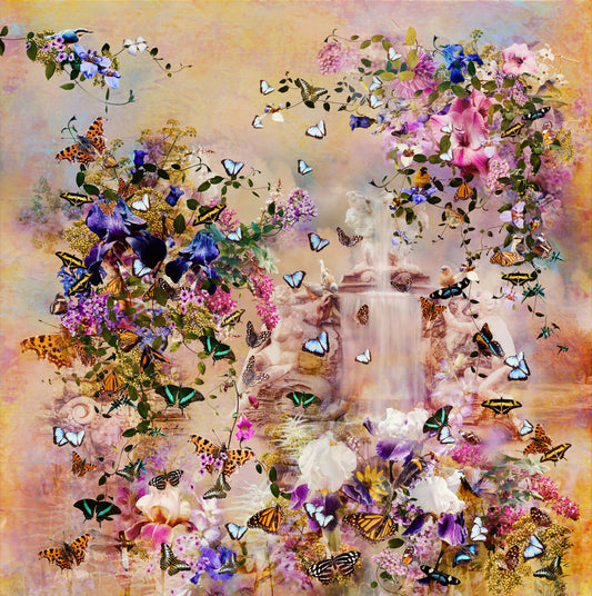 Sunset in the Garden